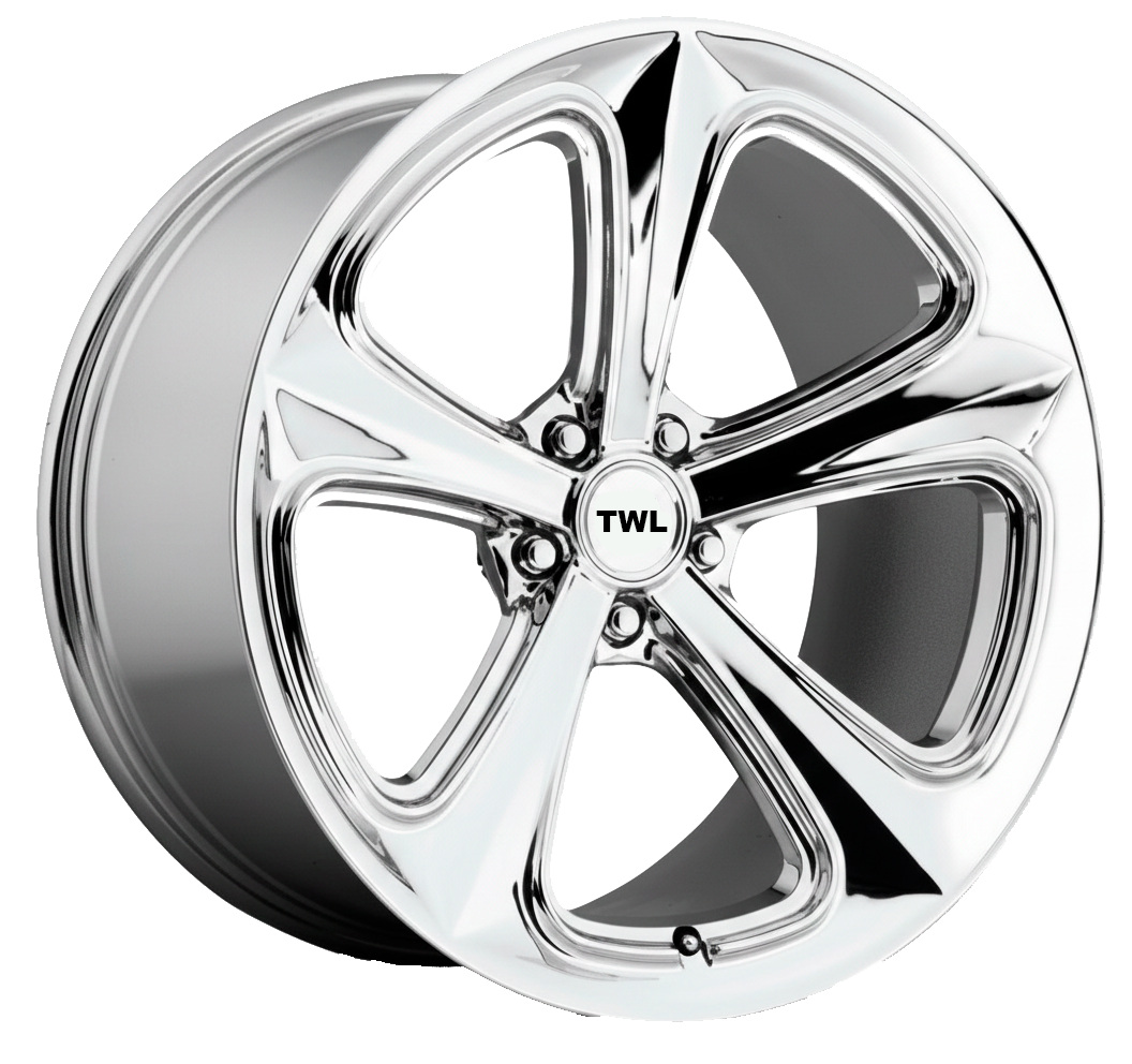 Llanta con acabado mirror finish pulido espejo en THE WHEEL LAB